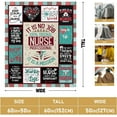 thumbnail image 5 of Nurse Gifts for Women, Nurse Practitioner Gifts for Women, RN Gifts for Nurses, Nurse Appreciation Gifts, Nursing Student Gifts, Nurses Week Gifts, Nurse Graduation Gift Throw Blanket, 5 of 7