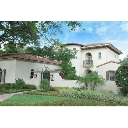 556-79: European Mediterranean 4 Bed, 5 Bath Luxury Home Plan, 4509 Sq Ft: Full Blueprints with License to Build by Home Plan Marketplace - Lesuto