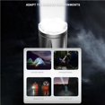 thumbnail image 3 of Resalte La Linterna Led Linterna De Larga Duración Linterna Impermeable Linterna De Carga Usb Con Iluminación De Enfoque Cinco Engranajes Para Viajes De Campamento Al Aire Libre Minnieouse HA021225-00, 3 of 7