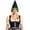 Green, variant on Oktoberfest Pointed Gnome Hat With Braids, Non‑Woven Bavarian Maid Costume Headpiece For Themed Party Cosplay Events