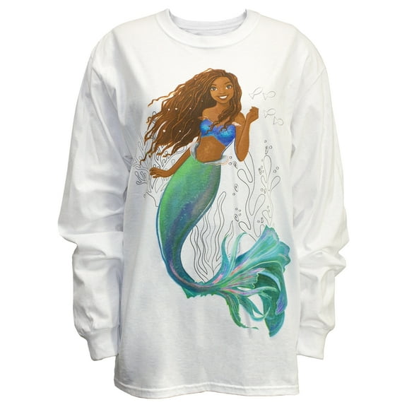 Women's Disney The Little Mermaid Ariel Long Sleeve T-Shirt