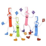 3.5" BENDABLE TOOTHBRUSH FIGURE (24PC/UN), Case of 6