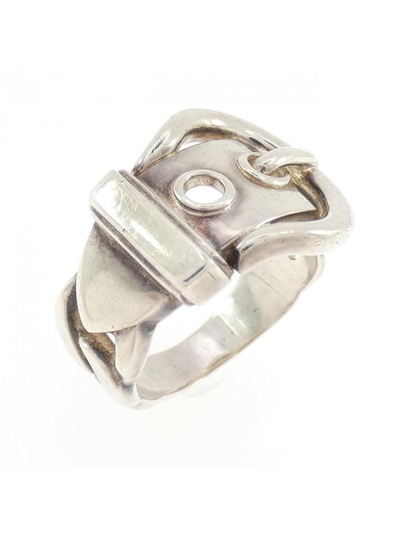 Pre-Owned Hermes Hermès Boucles Sellier Ring