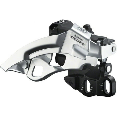 Shimano Deore M610-E 10-Speed Triple Top-Swing Dual-Pull E-Type Front Derailleur