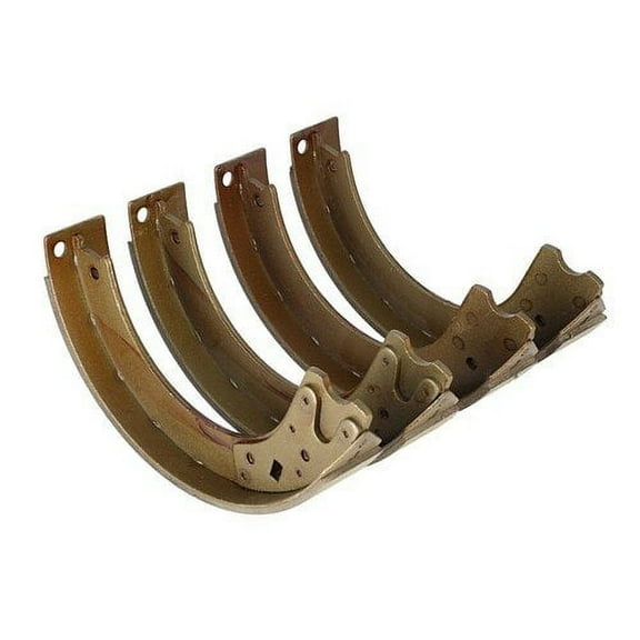 Brake Shoes Set of 4 fits Ford NAA 8N 8N2200B