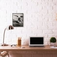 thumbnail image 2 of Stupell Industries Old School Vintage Airplane Propeller Black And White Photograph Framed Wall Art by John Slemp, 2 of 6