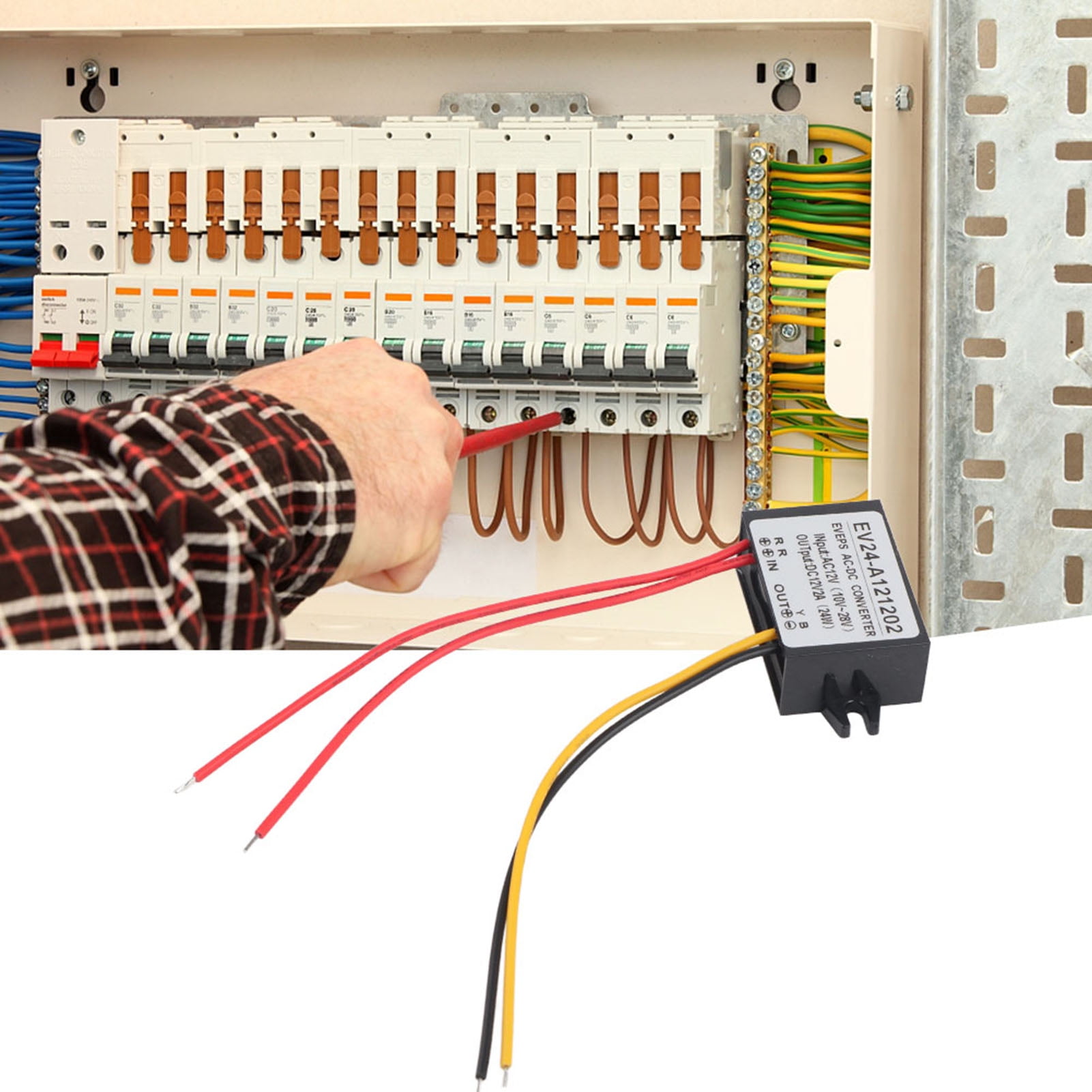 Convertisseur AC-DC 12V 24W - Tension D'entrée 10-28V, Sortie Pure Sine Wave