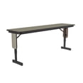 thumbnail image 2 of Adjustable Height 3/4" High Pressure Folding Seminar Table in Natural Sand, 2 of 5