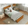 thumbnail image 3 of AFI Nantucket Twin Foundation Bed with Matching Footboard, Light Toffee, 3 of 12