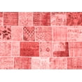 thumbnail image 1 of Ahgly Company Indoor Rectangle Patchwork Red Transitional Area Rugs, 8' x 12', 1 of 4