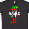 thumbnail image 4 of Inktastic Christmas I'm the Gamer Elf Cute Elf Hat and Elf Shoes T-Shirt, 4 of 5