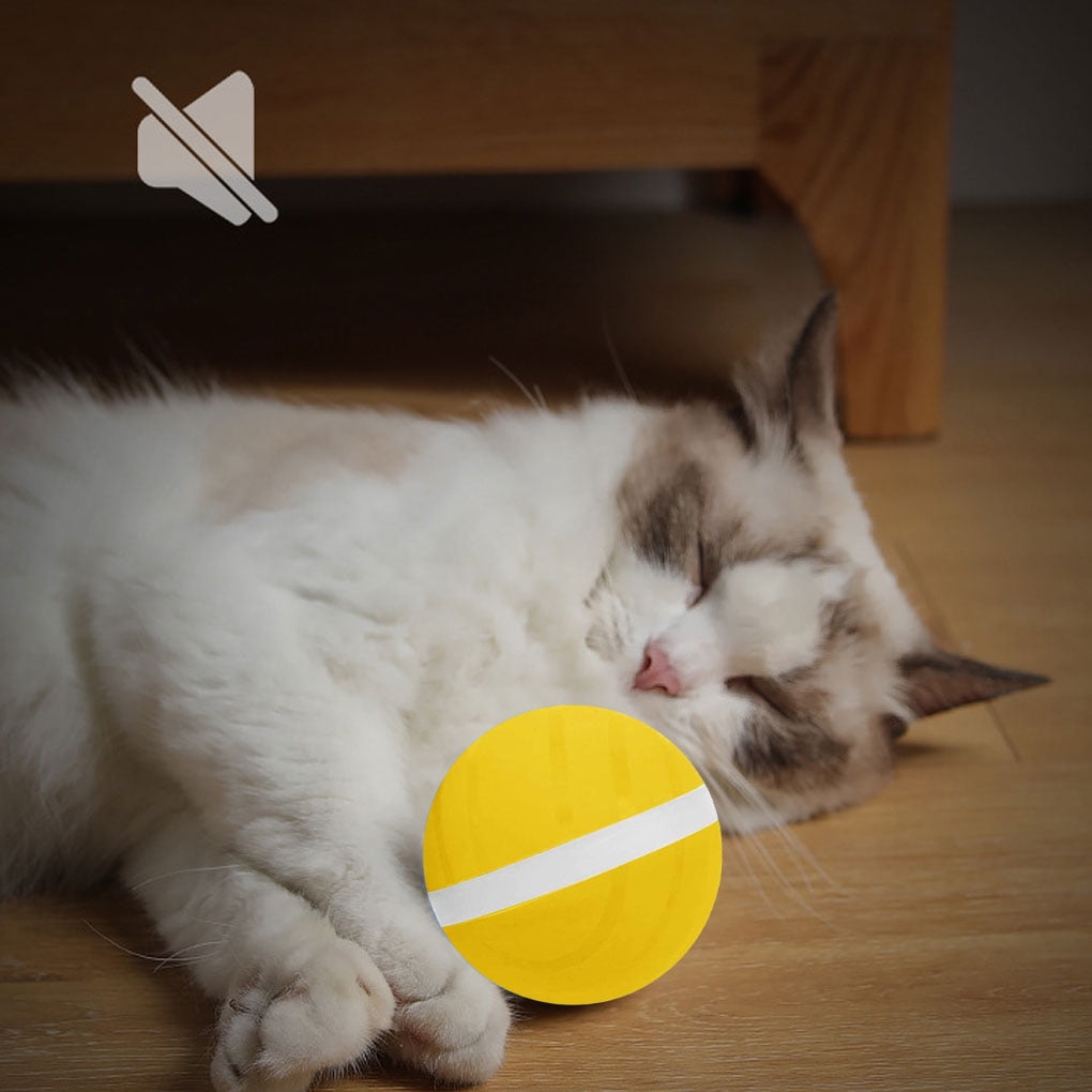 Dog Toy USB Charging Electric LED Rolling Flash Bouncing Jumping Ball Cat Jumping Ball Puppy Magic Roller Rotating Toys Bouncy Funny Kids Walmart
