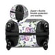thumbnail image 2 of Fotbe Violets Flowers Funda Protectora para Equipaje, Antirrayones y Resistente a la Suciedad, Compatible con Maletas de 18 a 32 Pulgadas-Small, 2 of 7