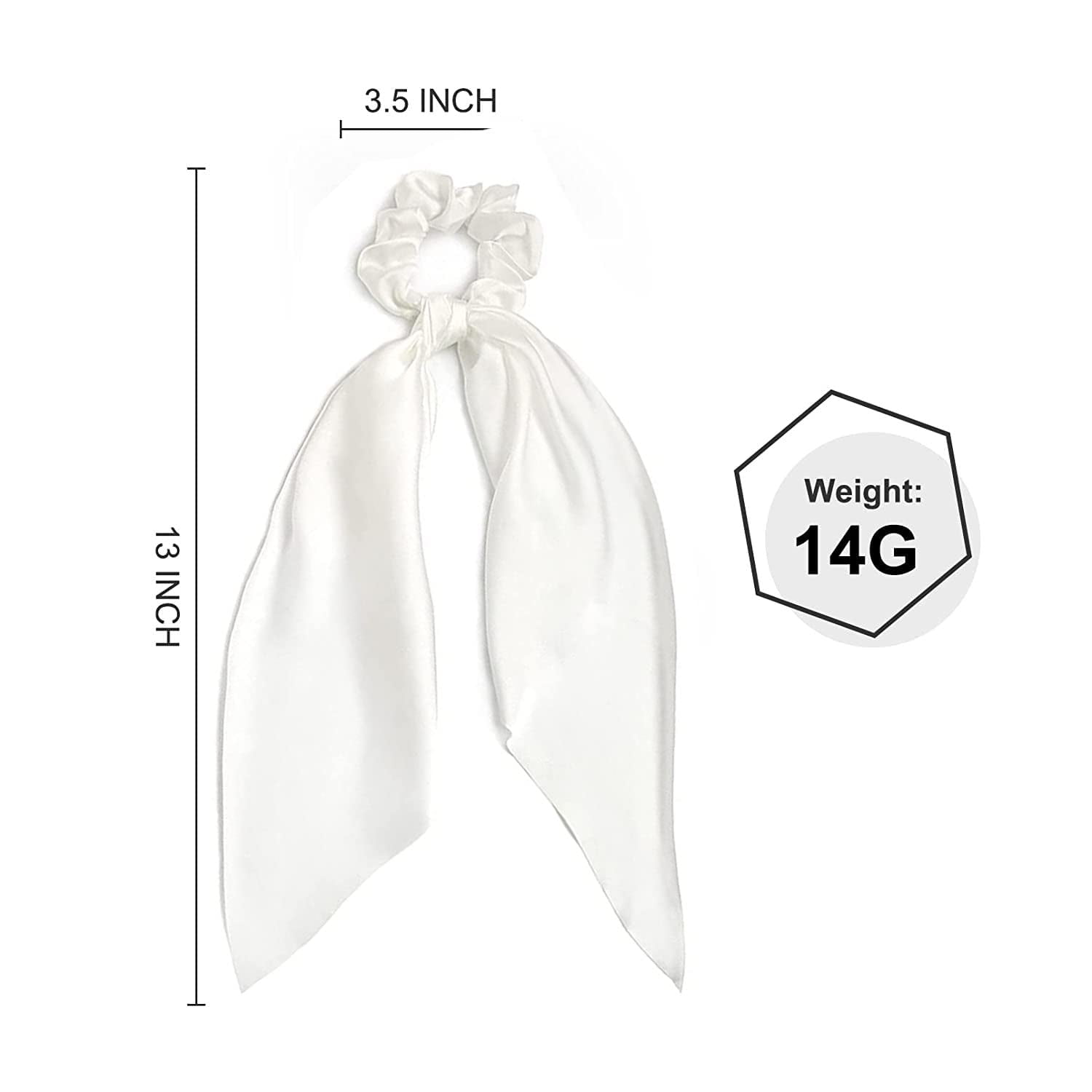 Junhcone Chinese Style Skinny Scarf Hair Scarf Scrunchies Satin Fashion  Hair Ribbon French Elegant Long Hair Band Scarves Bandan : :  Clothing, Shoes & Accessories