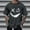 Gray, variant on Men's Creepy Smile Crewneck T-Shirt Novelty Spooky Face Halloween Clothes Short Sleeve Scary Tee Tops