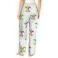 thumbnail image 3 of Haiem Mardi Gras Carnival1 Women's Pajama Pants Ultra Lightweight Pjs Bottoms Sleepwear Bottom Pants With Pocket Drawstring-Medium, 3 of 9