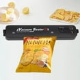 thumbnail image 6 of Black commercial vacuum sealer sealed food bag preservation system, 6 of 9