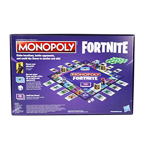 Fortnite Edition Board Game Monopoly