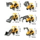 thumbnail image 3 of Modelo de coche aleatorio, 1 pieza, paquete, caja de regalo para niños, coche de ingeniería, juguete, modelo de excavadora para niño, regalo de cumpleaños, coches de plástico, 3 of 9
