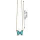 thumbnail image 3 of Collar para mujer, joyería para mujer, joyería para mujer, collar multicolor de moda para mujer, colgante de cadena de clavícula de cristal, collar para mujer, 3 of 3
