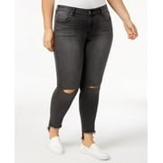 William Rast -Ripped Split Seam Skinny Jeans -Plus-SQUARE 24