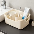 thumbnail image 6 of NWOKYZGH 1Pc Plastic Storage Bins, Pantry Organizers and Storage, Pantry Organizer Bins, Plastic Containers with Handle for Kitchen, Freezer, Cabinet, Closet, Bathroom Under Sink Storage, 6 of 6