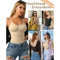 thumbnail image 5 of USEASY Shapewear Camisoles for Women Tummy Control Slimming Compression Tank Tops Wireless Shaping Cami, 5 of 6