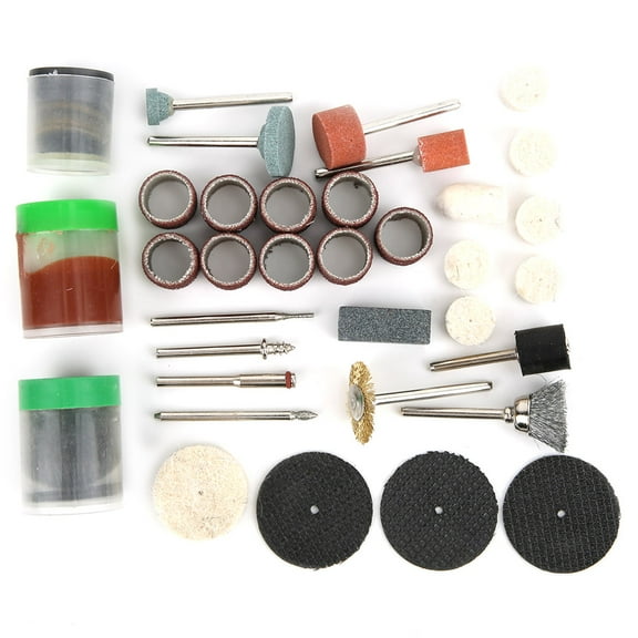 105PCS Electric Rotary Tool Accessory Kit for Wood Metal Carving Cutting Polishing Sanding