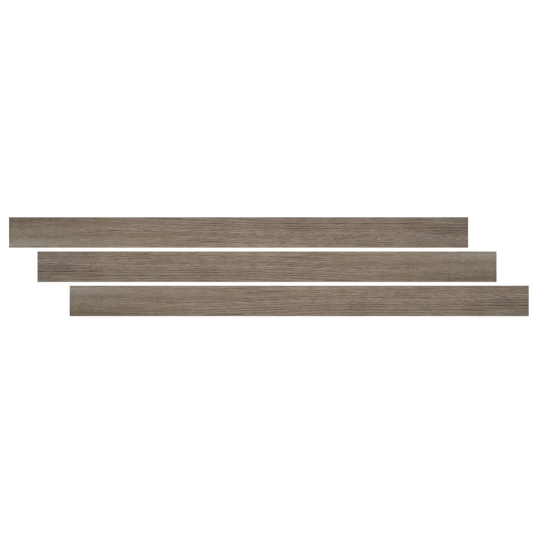 Mystic Gray 3/4 in. Thick x 2 3/4 in. Wide x 94 in. Length Luxury Vinyl Flush Stairnose Molding Mystic Gray 3/4 in. Thick x 2 3/4 in. Wide x 94 in. Length Luxury Vinyl Flush Stairnose Molding