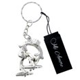 thumbnail image 2 of Mi Amore Swing Puzzle Split-Ring-Keychain Silver-Tone, 2 of 2