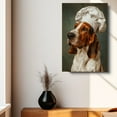 thumbnail image 4 of Treeing Walker Coonhound Dog Canvas Wall Art, Treeing Walker Coonhound Dog Poster Print Kitchen Wall Art, Kitchen Animal Pictures Wall Decor For Dining Room, 4 of 6