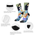 thumbnail image 3 of Netaao Bluey for Socks for Men and Women Non-Slip Middle Tube Socks Casual Crew Socks, 3 of 6