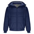 thumbnail image 6 of BXINGOHAI Men's Thicken Puffer Jacket Padded Waterproof Warm Winter Coat with Hood Today Sales Navy,M, 6 of 6