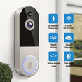 thumbnail image 4 of Smart Wi-Fi Video Doorbell with Human Detection, Night Vision, and Two-Way Audio for Total Home Security(No Receiver), 4 of 5