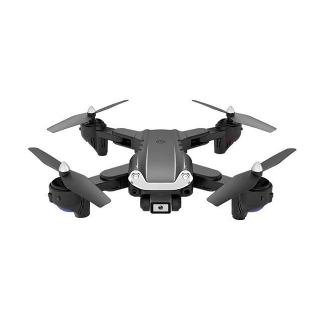 Tholdsy UAV Posicionamiento de flujo óptico Plegable Fotografía aérea de alta definición 4K App Control Stunt Tumbling 360 ° Roll RC Aviones de radiocontrol negro Solo eléctrico