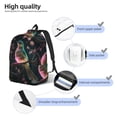 thumbnail image 4 of KLL Bird5 Print Travel Laptop Backpack - College Backpack Business Work Bag Nurse Bag Casual Daypack for Weekender Business Hiking -Medium, 4 of 6