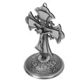 thumbnail image 2 of Estatua de Jesús, adorno de aleación, estatua de cruz de Jesucristo, estatuilla, adornos cristianos para decoración del hogar, oficina y coche, 2 of 14