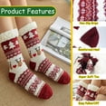 thumbnail image 4 of AGCAN Fuzzy Socks for Women, Warm Thick Furry Indoor Winter Xmas Socks, One Size, 4 of 9