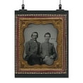 thumbnail image 2 of Print: Two Unidentified Soldiers In Confederate Uniforms, circa 1861, 2 of 4