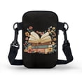 thumbnail image 2 of HELLHERO Women Shoulder Bag Adjustable Shoulder Strap Travel Daily Use Unisex Shoulder Bags Adjustable Strap Book Flower, 2 of 7