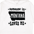 thumbnail image 3 of Inktastic Montana Someone Loves Me Toddler Hoodie, 3 of 4