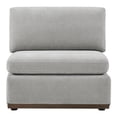 thumbnail image 2 of CHITA Sectional Couches Modular Sofa for Living Room, 1 Armless chair in Dove Gray, 2 of 5