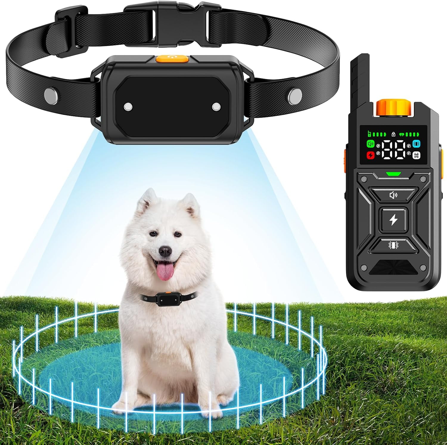 Fence Transmitter Invisible Fence Flashing Green Light Wodondog