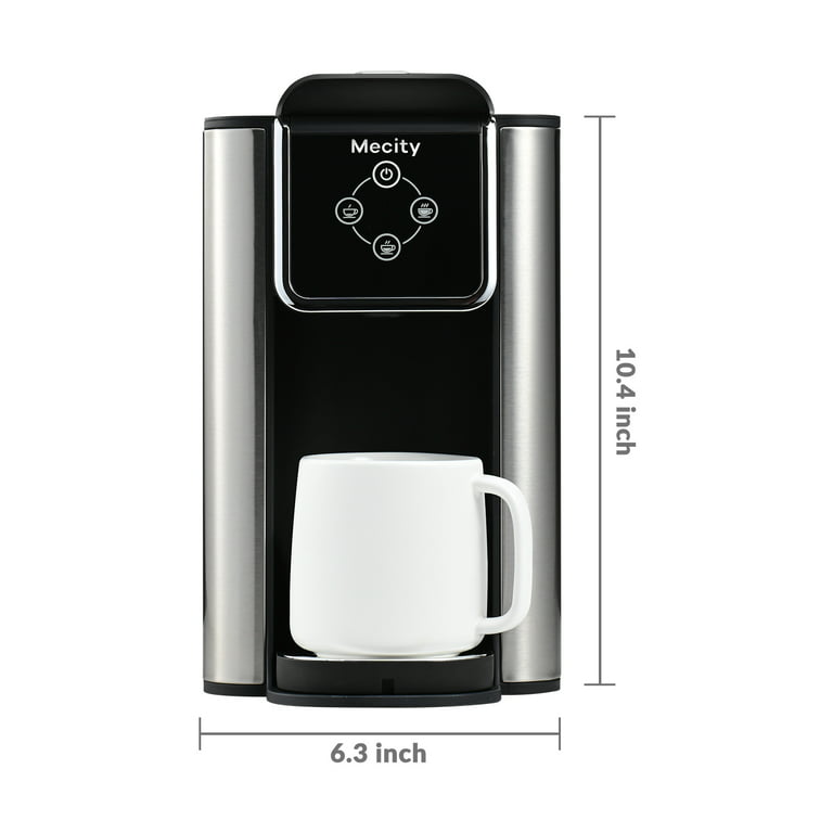 Sifene Single Serve Coffee Machine, 3 In 1 Pod Coffee Maker For K-cup  Capsule, Ground Coffee Brewer, Leaf Tea Maker, 6 To 10 Ounce Cup, Removable  50 Oz Water Reservoir, White