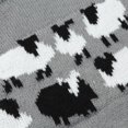 thumbnail image 2 of zaveiop Womens Fair Isle Oversized Striped Sweater Women Color Block Batwing Sleeve Pullover Sweaters Fall Crewneck Knit Tops (Z2-Grey, 3XL), 2 of 6