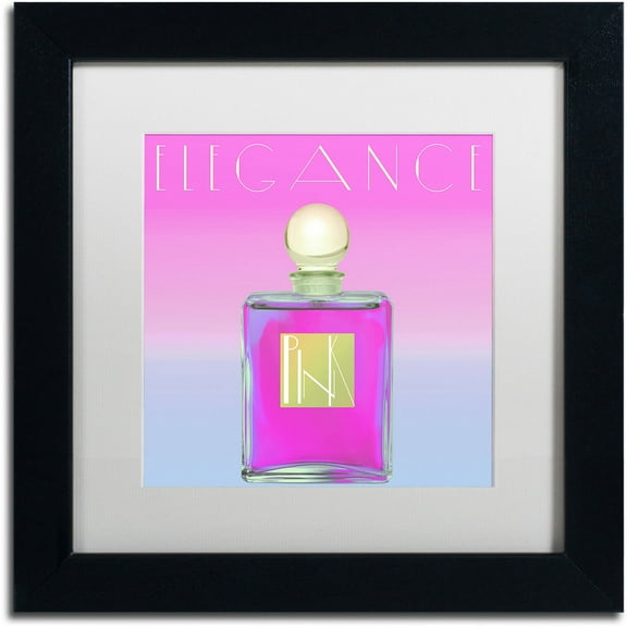 Trademark Fine Art "Colored Scents III" Canvas Art by Color Bakery White Matte, Black Frame