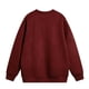 thumbnail image 3 of Blusas y camisas de manga larga con cuello redondo para hombre, sudadera holgada con cuello redondo de color liso, blusa de poliéster para hombre, 3 of 3