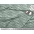 thumbnail image 2 of Soimoi Modal Satin Fabric Triangle Small Print Fabric by Yard 42 Inch Wide, 2 of 3