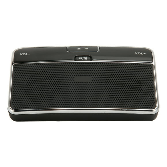 Car Speaker, Multifunctional MP3 Player ABS Handsfree Speakerphone for Vehicle