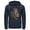Navy Blue, variant on Men's Batman Joker Camera Poster  Pull Over Hoodie Athletic Heather Medium